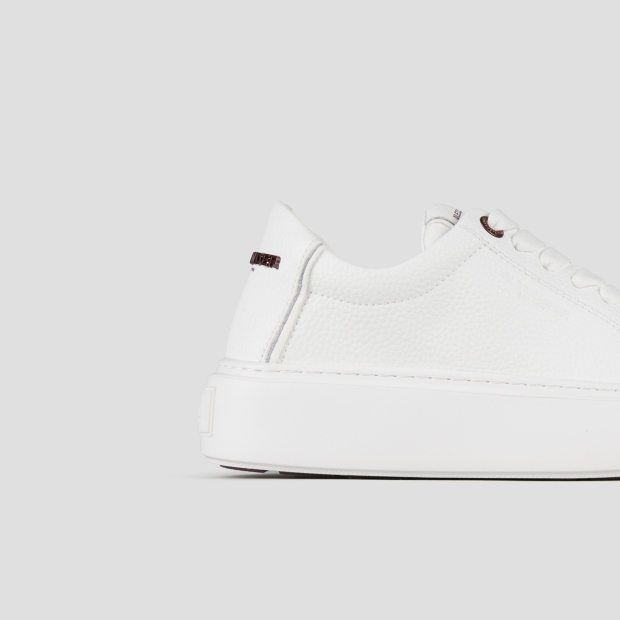 Sneakers Alexander Smith london woman in white tumbled leather - 3