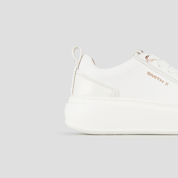 Sneakers Alexander Smith stone woman in white with pearly back - 3