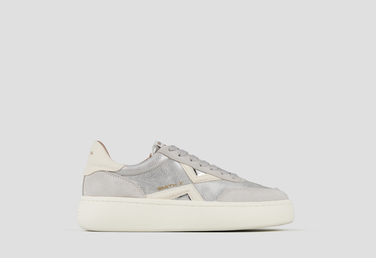 Sneakers Alexander Smith ocean woman in silver dusty laminated - 1