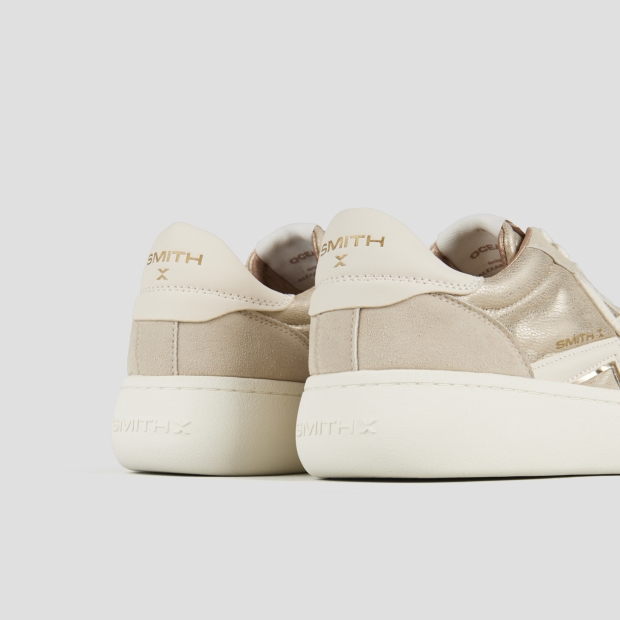 Sneakers Alexander Smith ocean woman in gold dusty laminated - 5