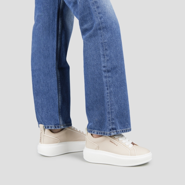 Sneakers Alexander Smith stone woman in beige tumbled - 2