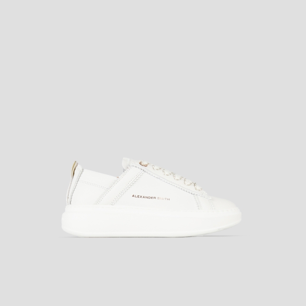 Sneakers Alexander Smith wembley woman deconstructed in white leather - 1
