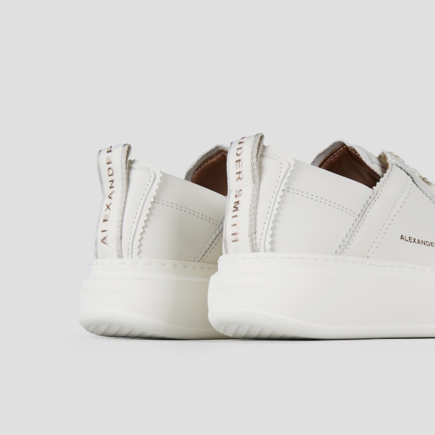 Sneakers Alexander Smith wembley woman deconstructed in white leather - 5