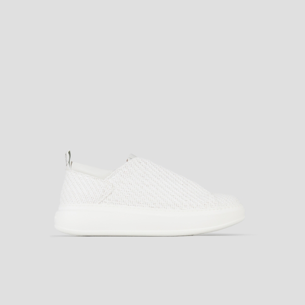 Sneakers Alexander Smith wembley slip-on man in white woven leather - 1