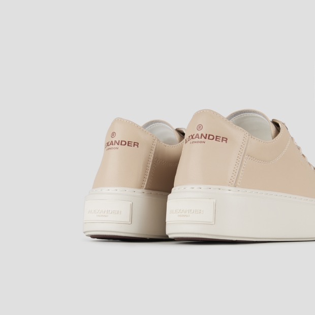 Sneakers Alexander Smith london woman deconstructed in beige nappa leather - 5
