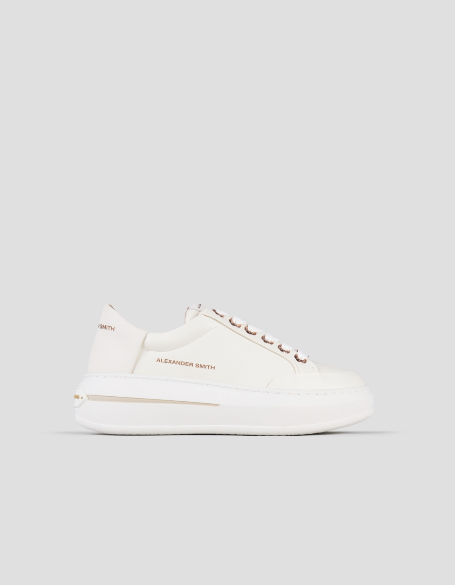 Sneakers Alexander Smith lancaster woman in white leather - 1