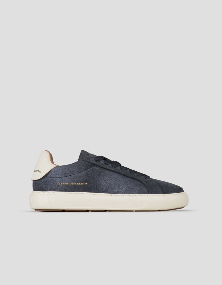 Sneakers Alexander Smith soho man in black suede and white leather back - 1
