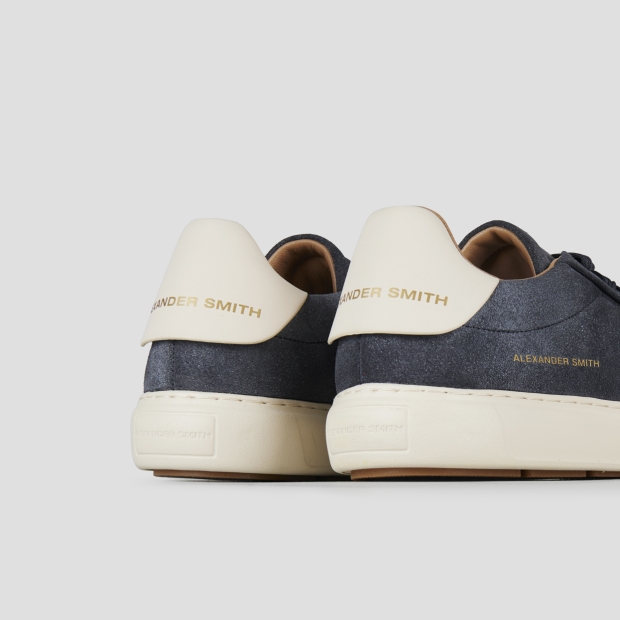 Sneakers Alexander Smith soho man in black suede and white leather back - 5