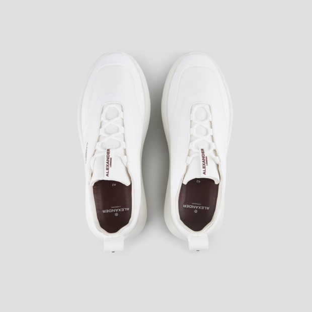 Sneakers Alexander Smith eclipse man in white rip-stop nylon and rubber - 6