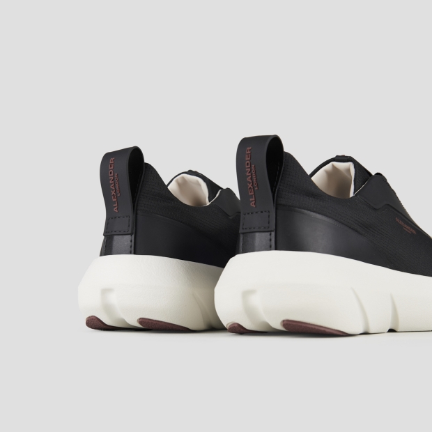 Sneakers Alexander Smith eclipse man in black rip-stop nylon and rubber - 5