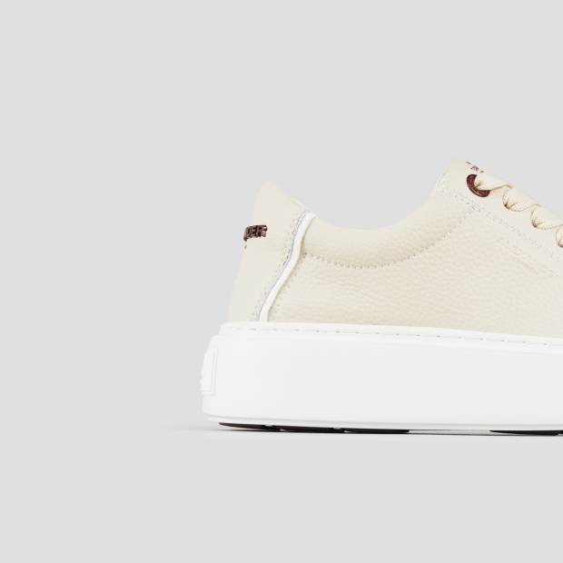 Sneakers Alexander Smith london woman in cream tumbled leather - 3