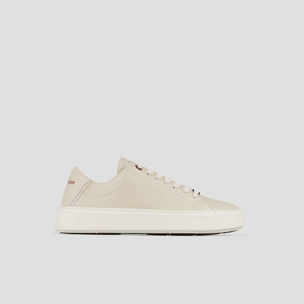 Sneakers Alexander Smith london man deconstructed in ivory tumbled leather and sole - 1
