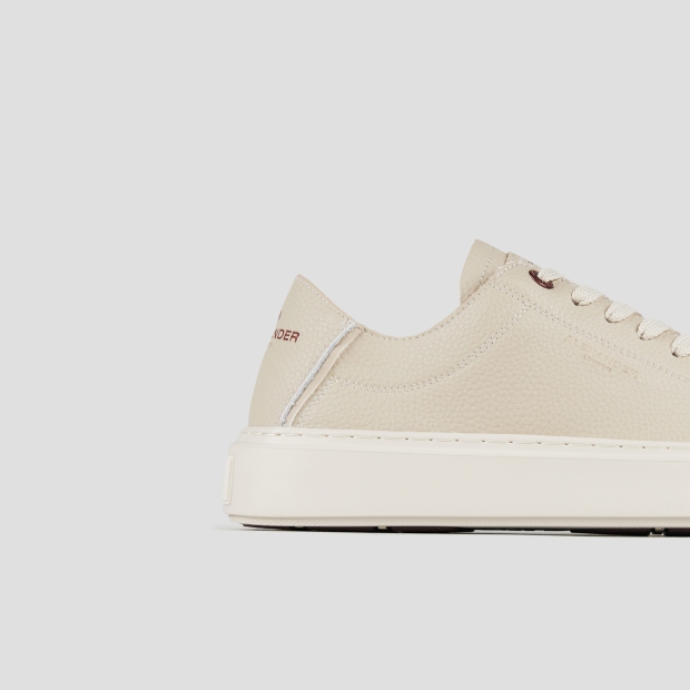 Sneakers Alexander Smith london man deconstructed in ivory tumbled leather and sole - 3
