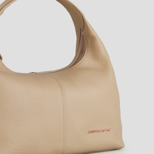 Sneakers Alexander Smith chloe small shoulder bag in beige tumbled leather - 5