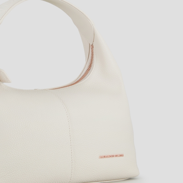 Sneakers Alexander Smith chloe small shoulder bag in white tumbled leather - 5