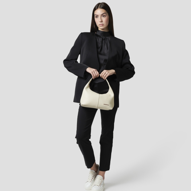 Sneakers Alexander Smith chloe small shoulder bag in white tumbled leather - 6