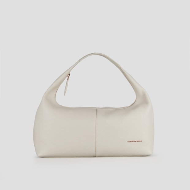 Sneakers Alexander Smith chloe medium shoulder bag in ivory tumbled leather - 1