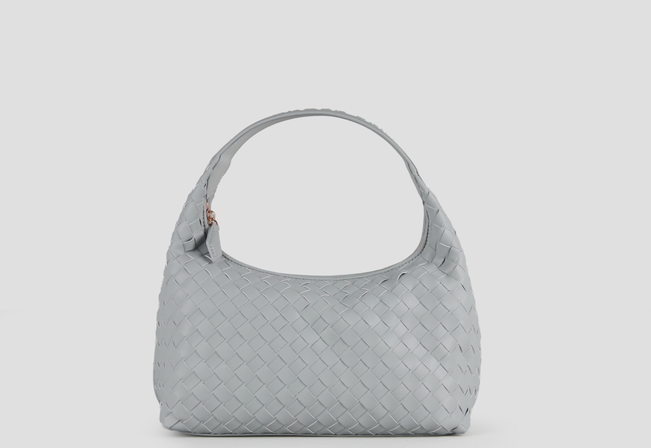 Sneakers Alexander Smith chloe small shoulder bag in azure woven leather - 1