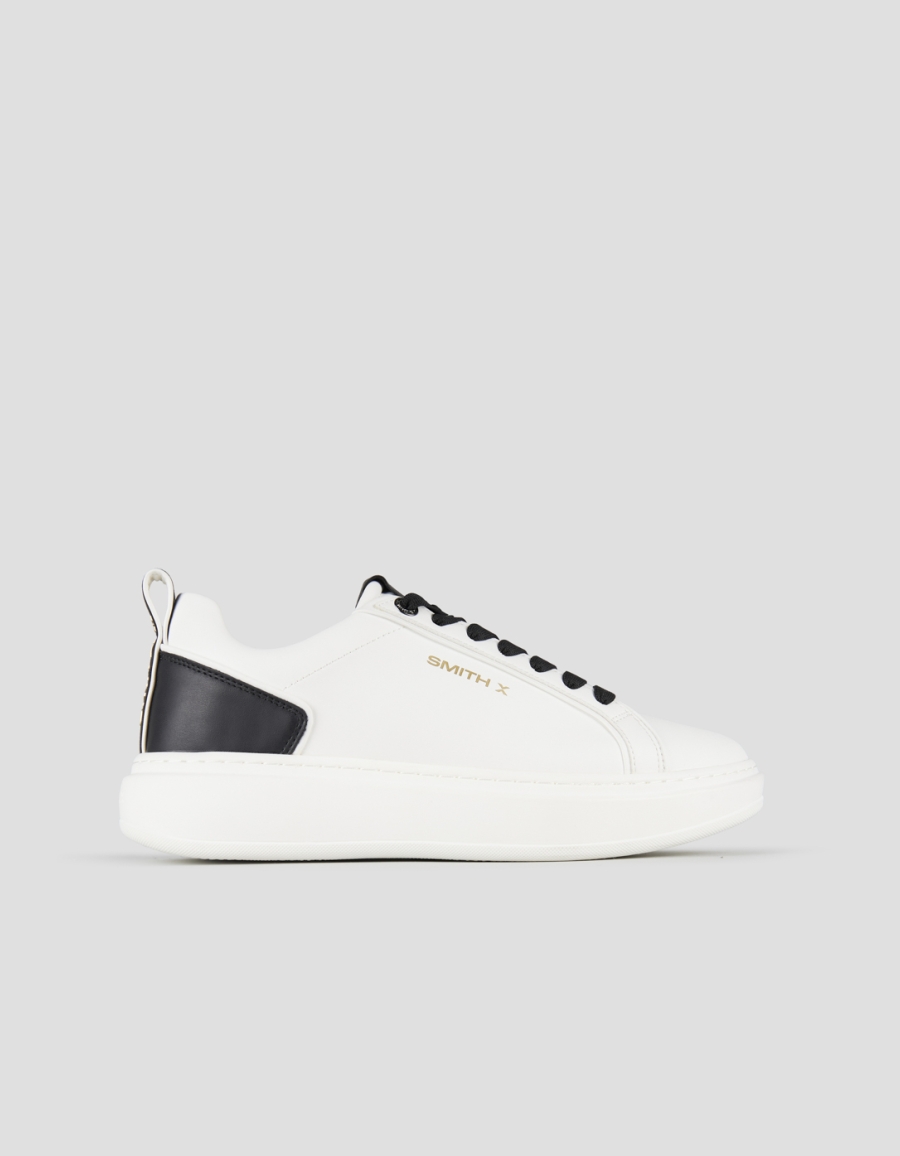 Sneakers Alexander Smith stone man in white with black details - 1