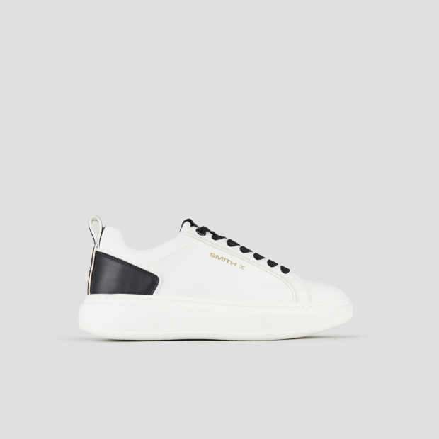 Sneakers Alexander Smith stone man in white with black details - 1