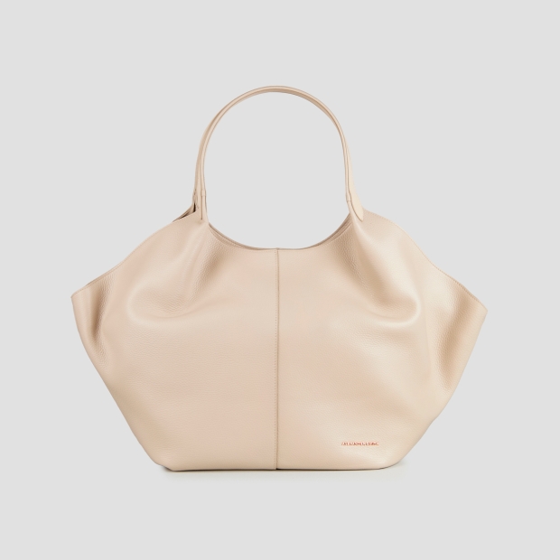 Sneakers Alexander Smith rachel large shoulder bag in dark ivory tumbled leather - 1