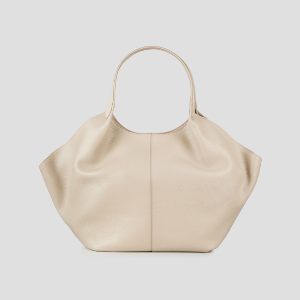 Sneakers Alexander Smith rachel large shoulder bag in dark ivory tumbled leather - 4