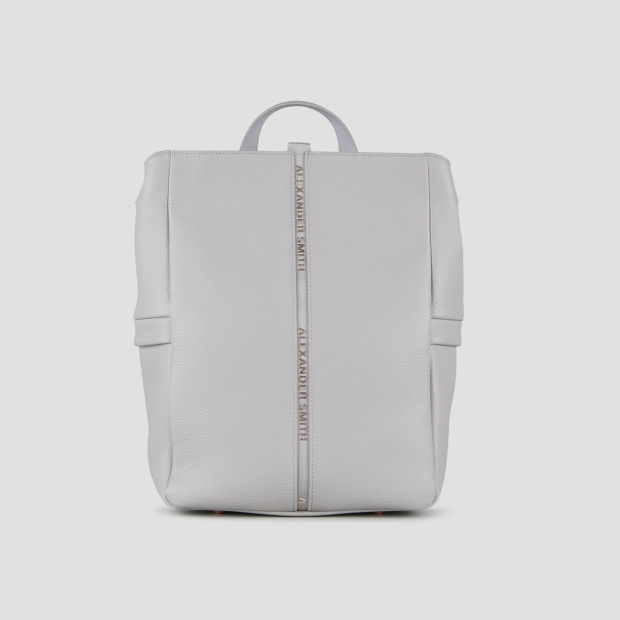 Sneakers Alexander Smith daisy backpack in light grey tumbled leather - 1