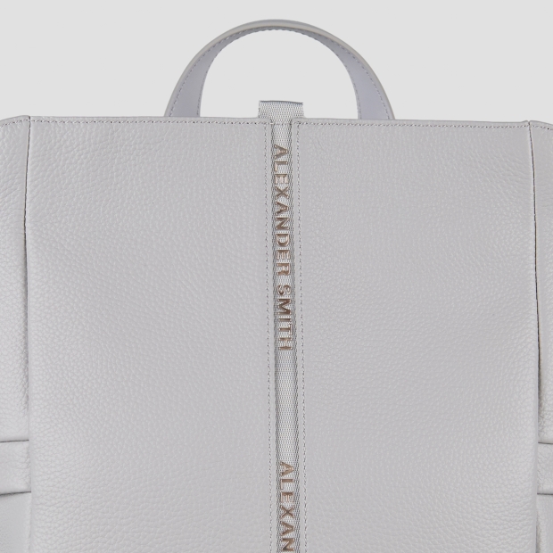 Sneakers Alexander Smith daisy backpack in light grey tumbled leather - 5