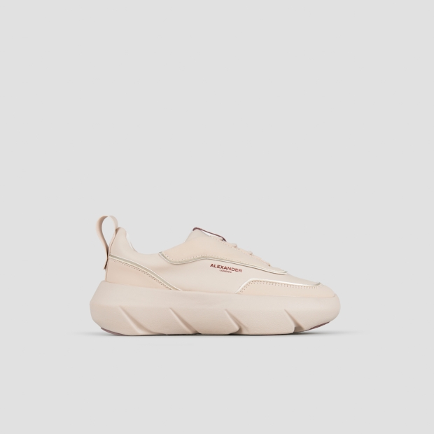 Sneakers Alexander Smith eclipse woman in beige leather - 1