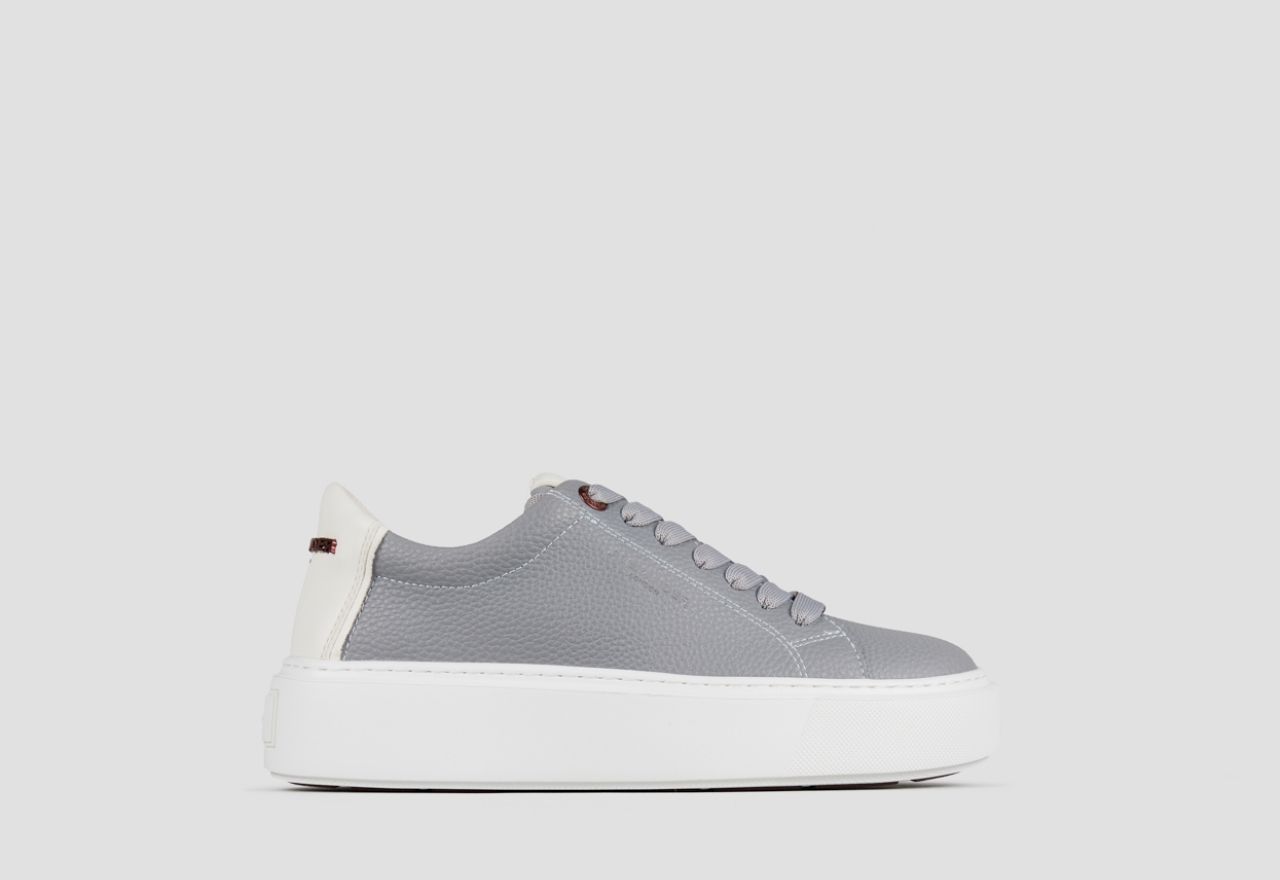 Sneakers Alexander Smith london woman in avio leather and white back - 1