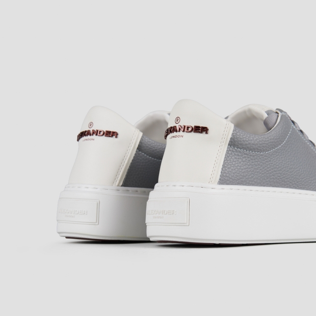 Sneakers Alexander Smith london woman in avio leather and white back - 5