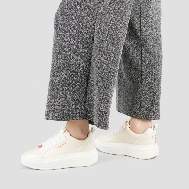 Sneakers Alexander Smith stone woman in pearly cream - 2