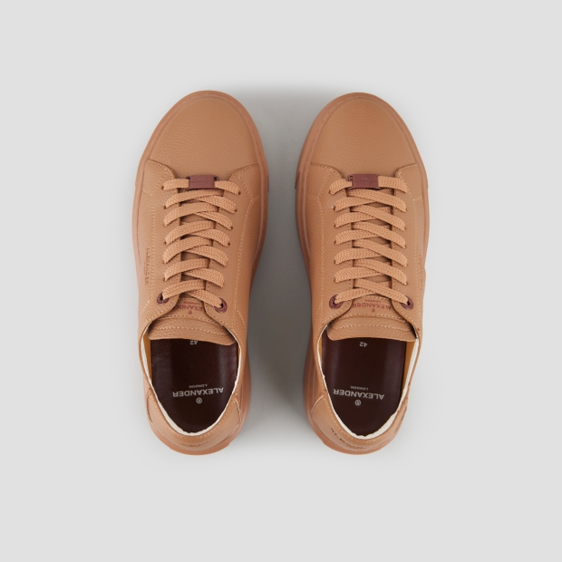 Sneakers Alexander Smith london man deconstructed in sand leather and sole - 5