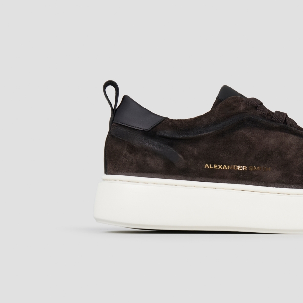 Sneakers Alexander Smith york man in dark grey washed suede - 3
