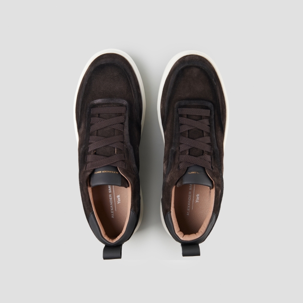 Sneakers Alexander Smith york man in dark grey washed suede - 6