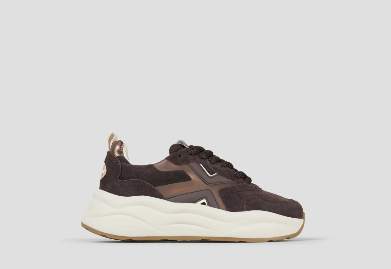 Sneakers Alexander Smith horizon woman in dark brown suede - 1