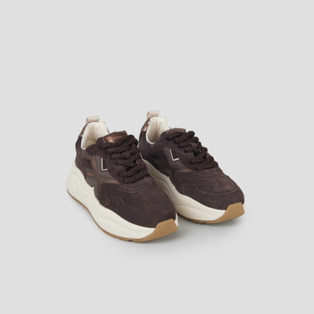 Sneakers Alexander Smith horizon woman in dark brown suede - 4