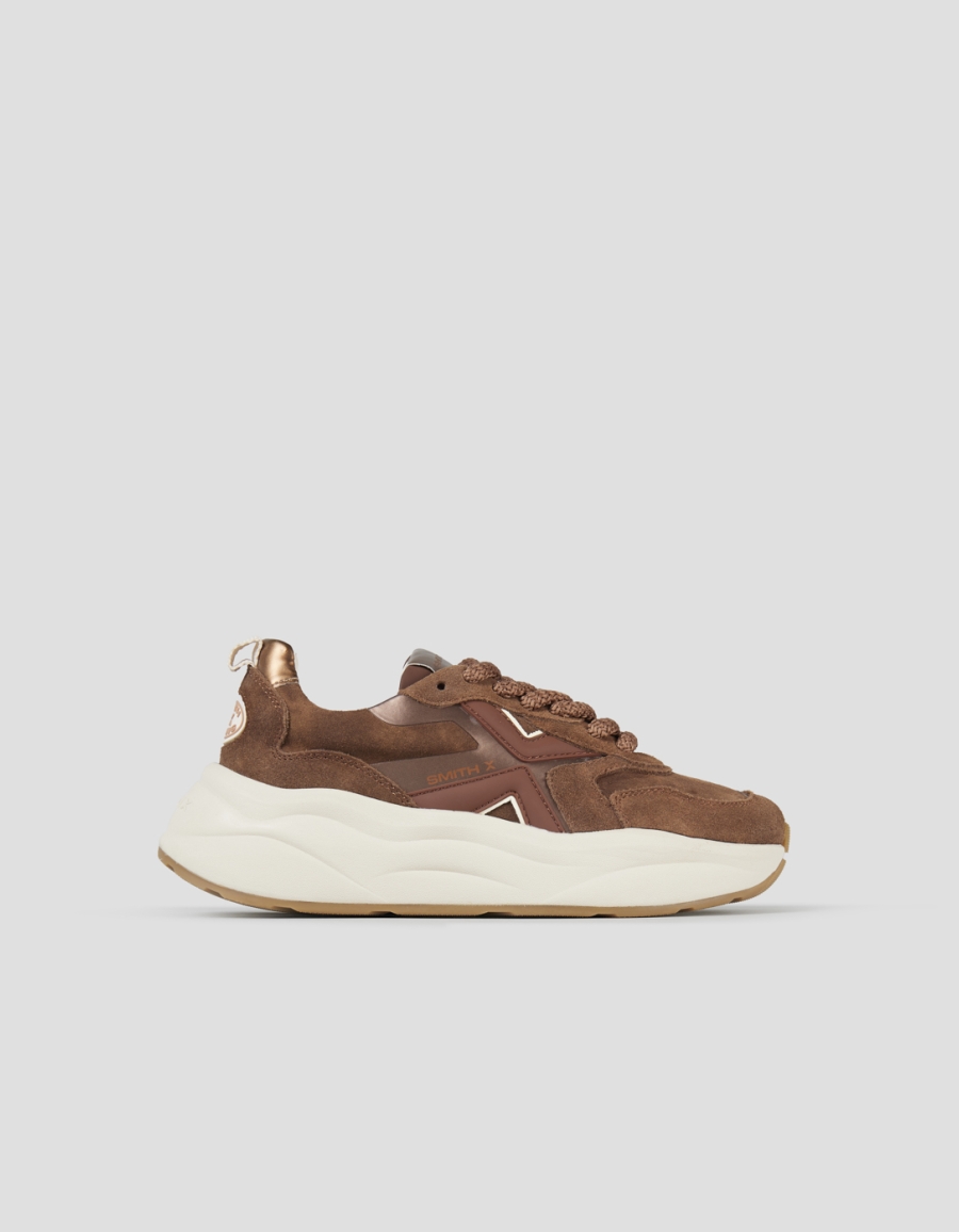 Sneakers Alexander Smith horizon woman in brown suede - 1