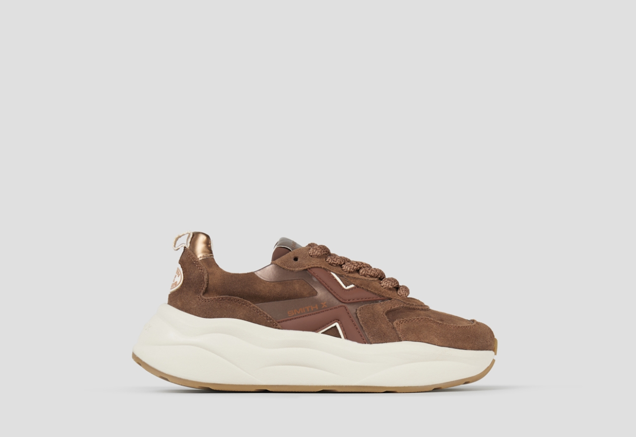 Sneakers Alexander Smith horizon woman in brown suede - 1