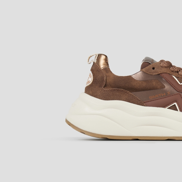 Sneakers Alexander Smith horizon woman in brown suede - 3