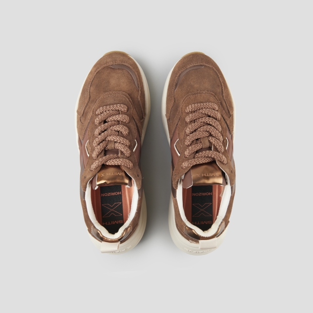 Sneakers Alexander Smith horizon woman in brown suede - 6