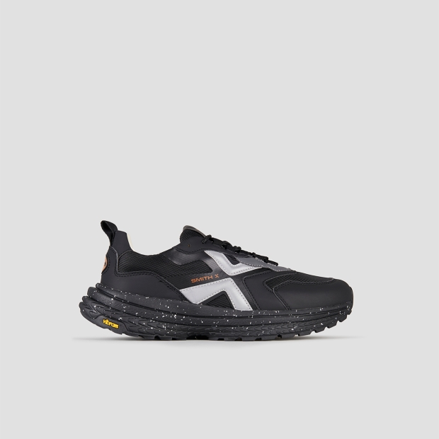 Sneakers Alexander Smith horizon man in black ripstop and black vibram sole - 1