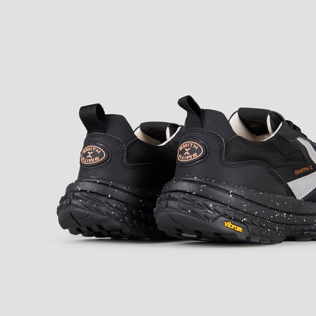 Sneakers Alexander Smith horizon man in black ripstop and black vibram sole - 5
