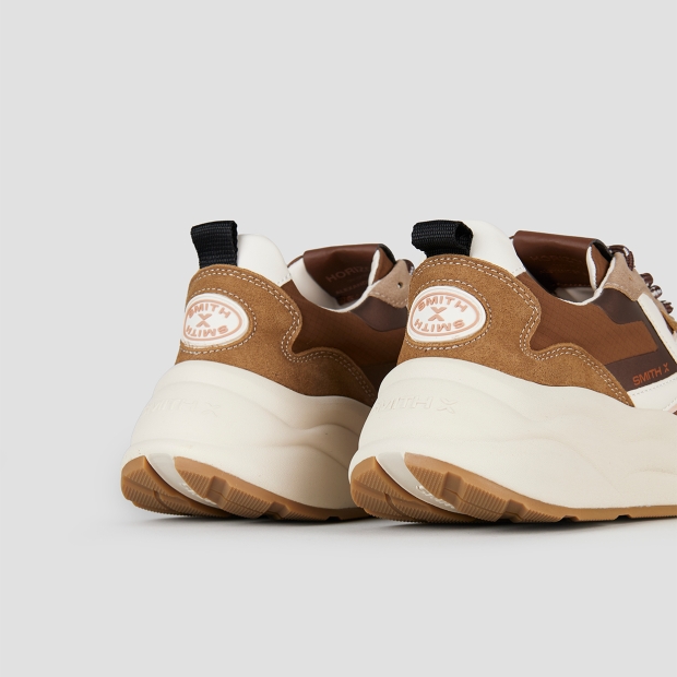 Sneakers Alexander Smith horizon woman in beige suede and sand ripstop - 5