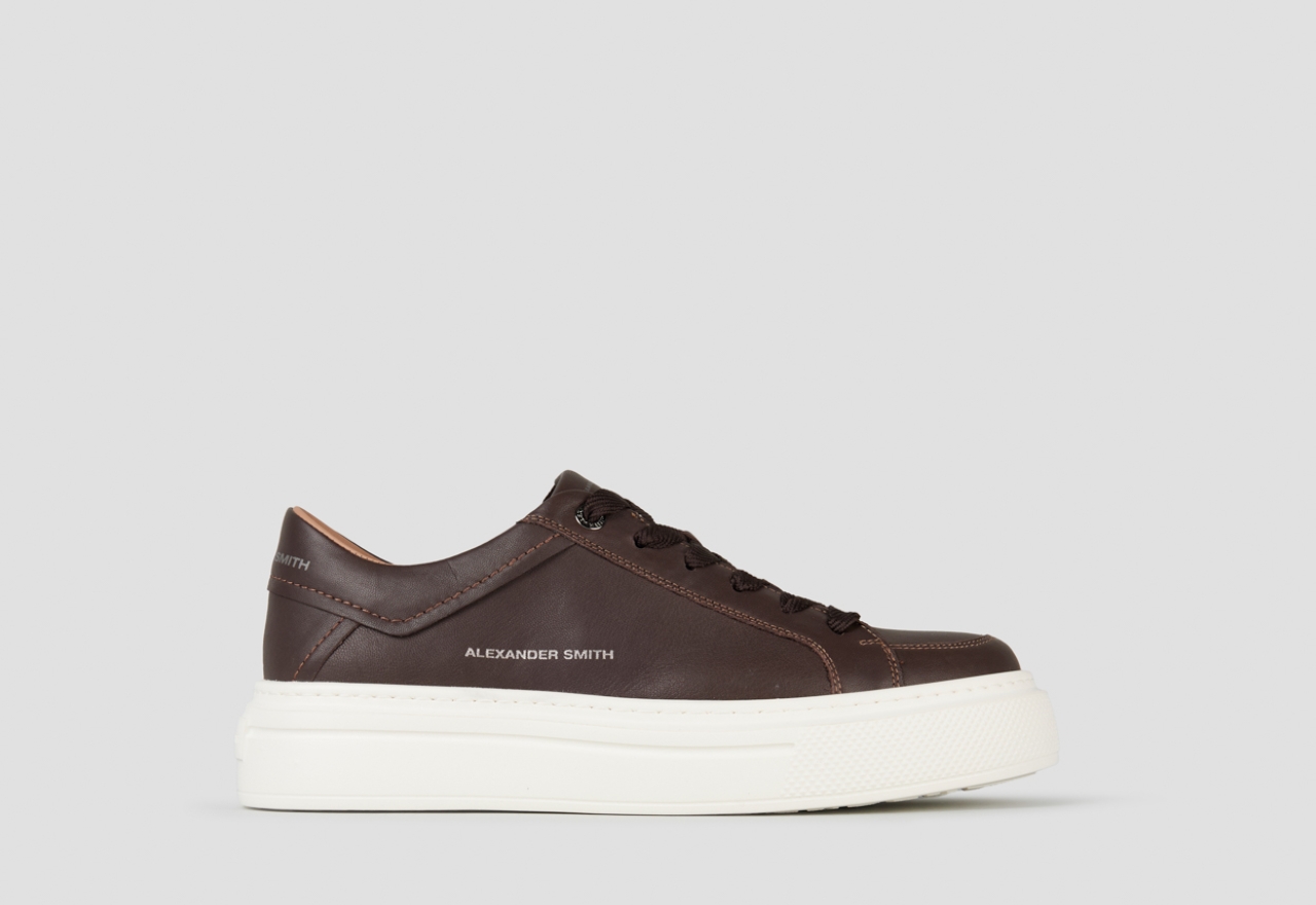 Sneakers Alexander Smith regent man in dark brown goat's leather - 1