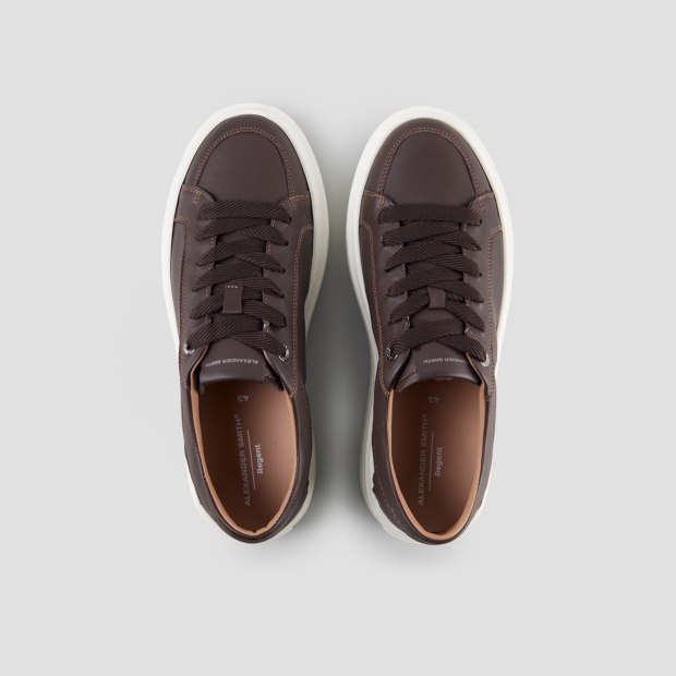 Sneakers Alexander Smith regent man in dark brown goat's leather - 6