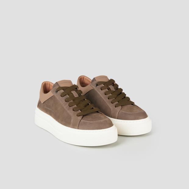 Sneakers Alexander Smith regent man in dark green nubuck - 3