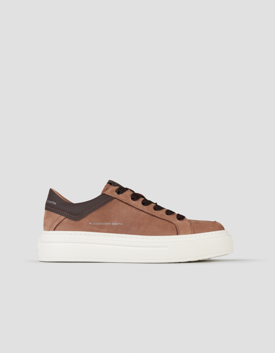 Sneakers Alexander Smith regent man in brown nubuck - 1