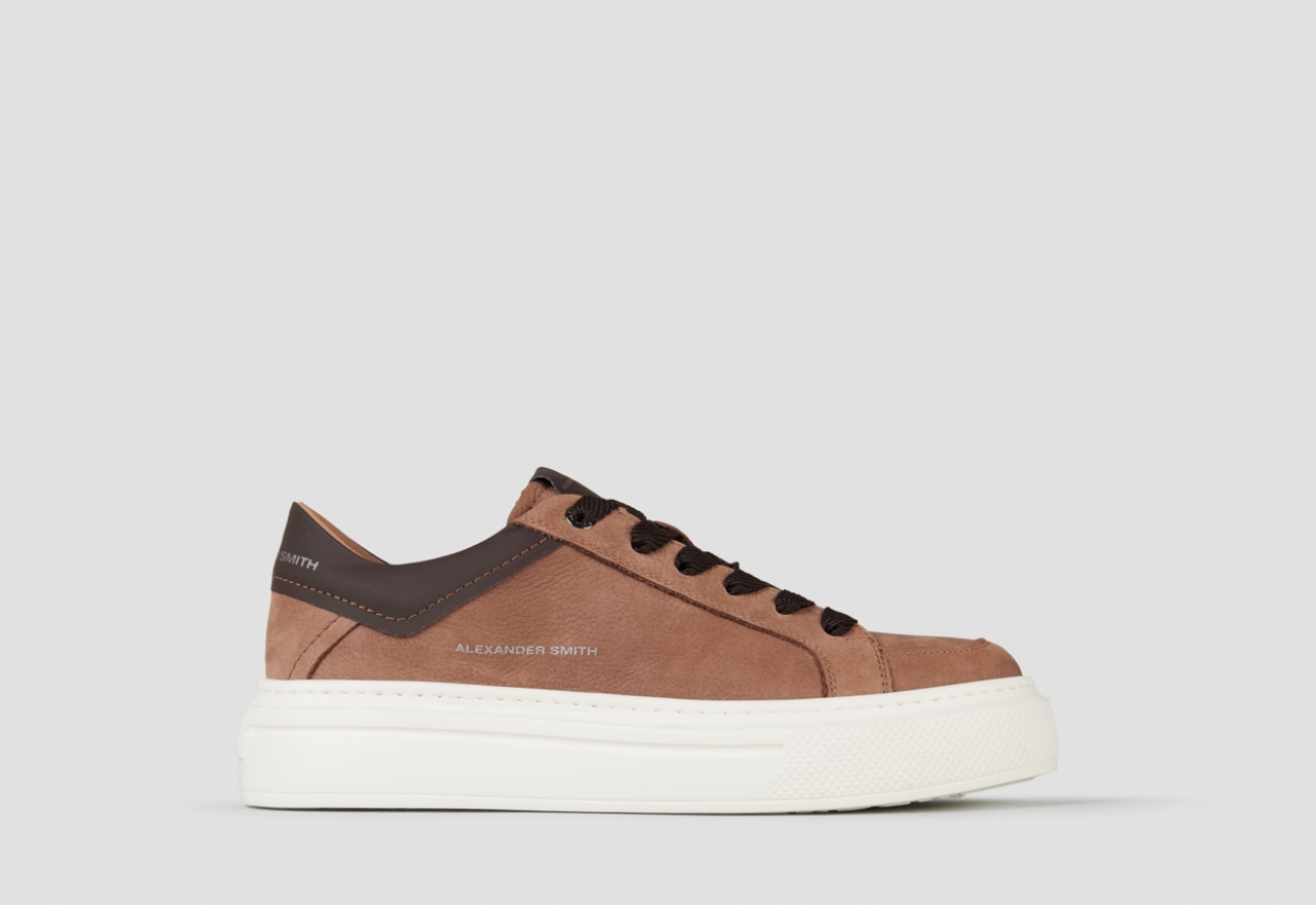 Sneakers Alexander Smith regent man in brown nubuck - 1