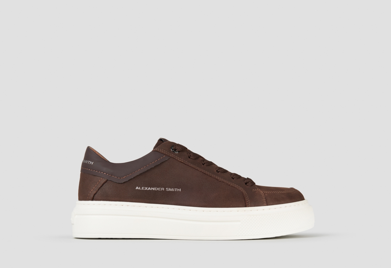 Sneakers Alexander Smith regent man in dark brown nubuck - 1